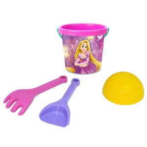 Galetusa nisip, Princess + 3 accesorii, 12,5x14 cm - Tigres - imagine 1